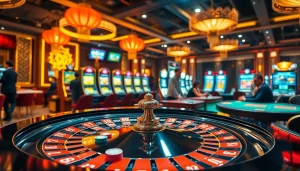Players engaging in thrilling casino games at https://rr88.wales/, showcasing excitement at a lively roulette table.