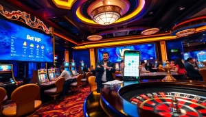 Trải nghiệm cảm giác phấn khích tối đa với ứng dụng Bet VIP cùng các trò chơi casino động và hình ảnh bắt mắt.