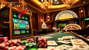 Experience the excitement of doaslot login with vibrant gaming visuals and thrilling slot machine action.