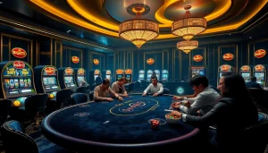 Experience thrilling poker games at Bugatti8 casino, with luxurious tables and high-stakes action.