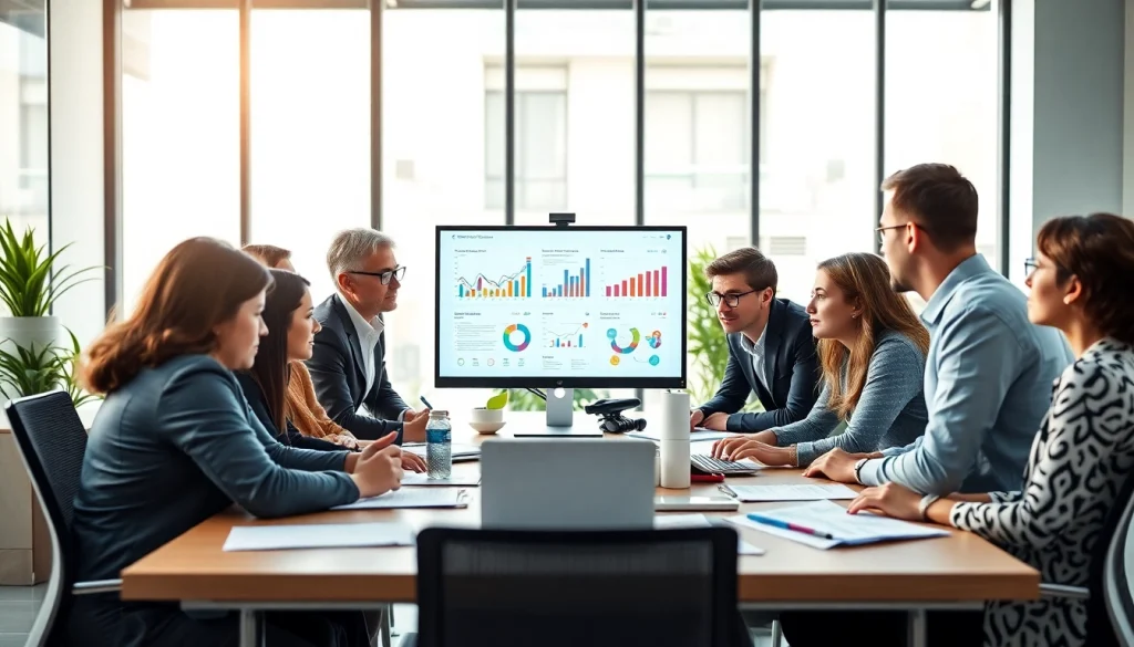 zirvegrupbilgisayar ekibi modern ofis ortamında verimlilik için çalışıyor.