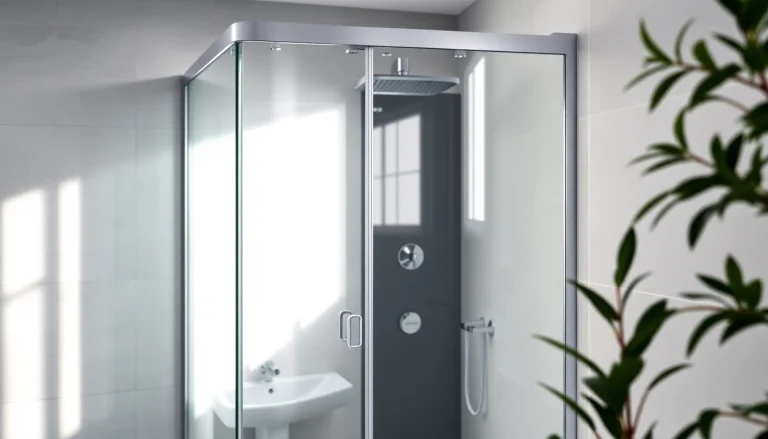 Erleben Sie die sonni Duschkabine 80x80 in großartiger, moderner Badezimmerumgebung mit stilvollen Details.