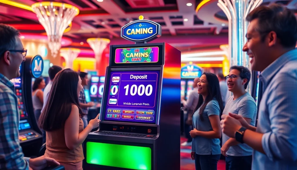 Menangkan slot deposit 1000 saat bermain di mesin slot yang seru dan penuh warna.