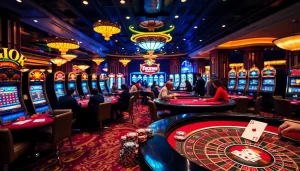 Experience the thrill of 789club gaming with vibrant casino tables filled with excitement.