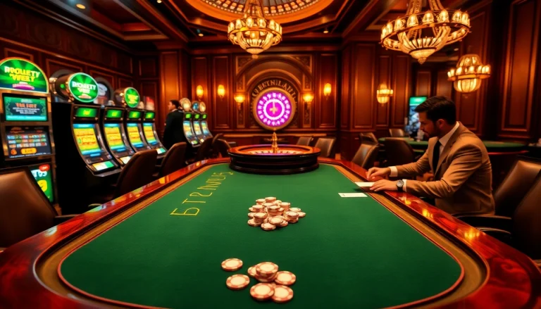 Haywin poker players strategizing at an elegant table illuminated by warm lights.
