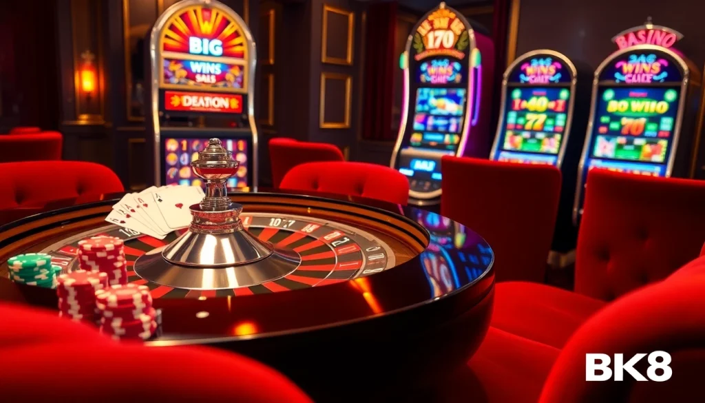 Experience the thrill of winning at BK8 casino with stunning roulette and poker action.