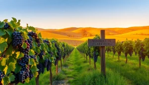 Experience the beauty of wineries in Clarksburg with lush vineyards and a rustic ambiance.