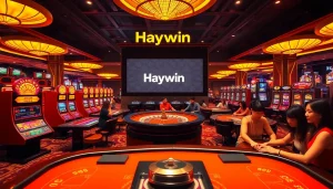 Experience the excitement of Cổng game Haywin with thrilling casino games and vibrant atmosphere.