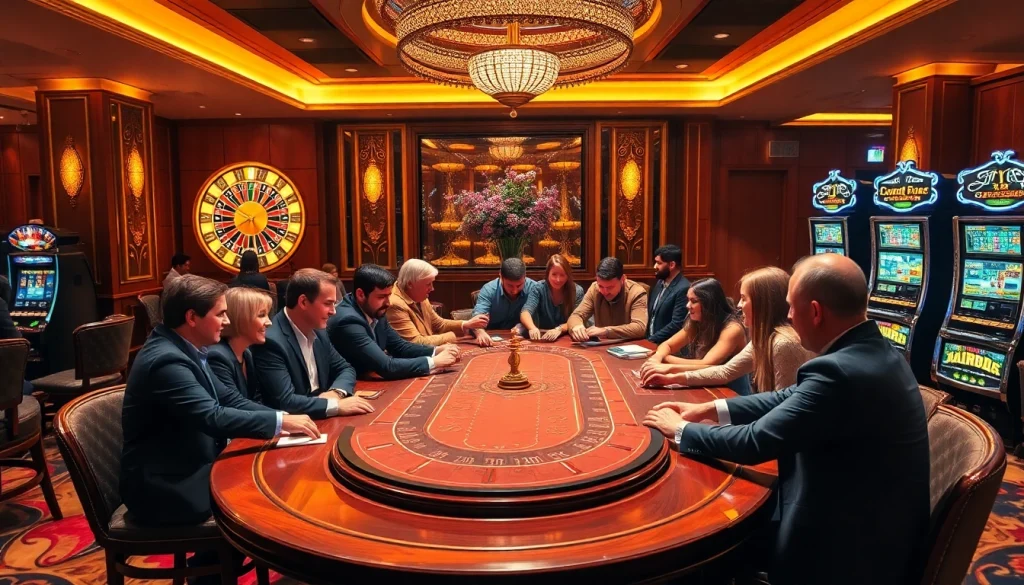 Découvrez l'excitation du meilleur casino en ligne avec des tables de poker vibrantes et des roues de roulette.