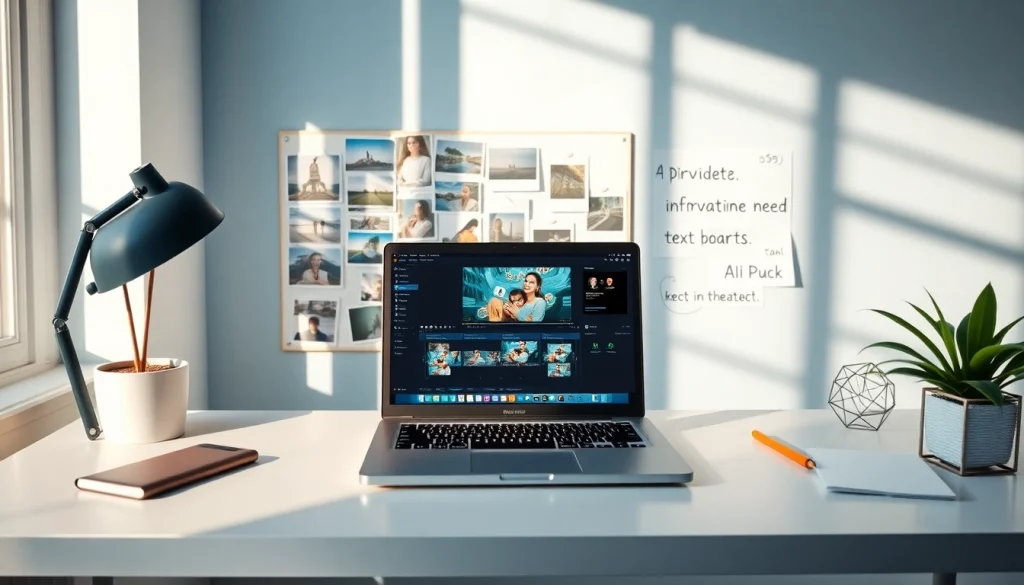 Transforming video content into AI prompts using the video to prompt ai tool in a modern workspace.