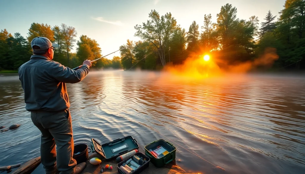 Beginner fishing in nature using compassionate techniques to experience fly fishing for beginners.