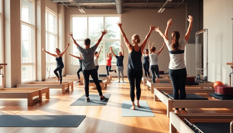 モダンなスタジオで開催される魅力的なピラティスクラス。おすすめのピラティスエクササイズとコミュニティを紹介。