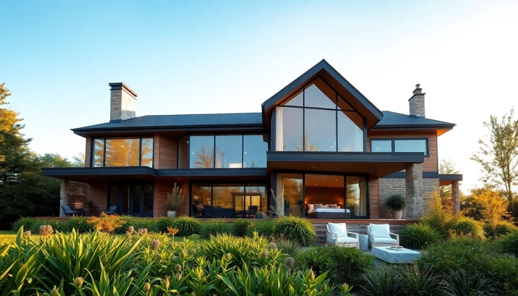 Transform your home with Residential architectural services Boston featuring modern designs and lush landscapes.